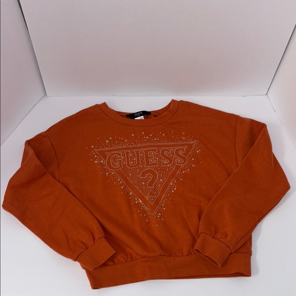 Guess Orange Sweatshirt